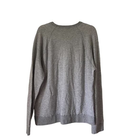Vince Crewneck Wool Blend Sweatshirt Grey Men’s Size XL NWT $295 - Picture 4 of 7